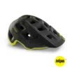 MET Terranova Mips - MTB Cykelhjälm - Camo Lime Green / Mat