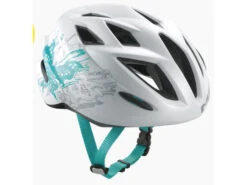 Met Gamer - Cykelhjälm - Matt Vit / Blå - Stl 52-57 Cm