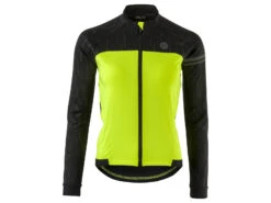 AGU Cykeljacka - Essential - Dam - HI-VIS - Svart / Gul