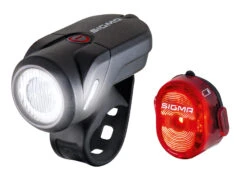 SIGMA SPORT Sigma Aura 35 & Nugget II - Lyktset - USB-uppladdningsbart