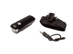 Cateye VOLT100 - Framlykta - 100 Lumen - HL-EL150RC USB - Svart