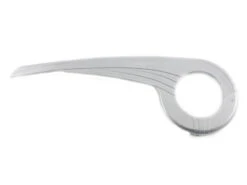 Hebie Kedjeskydd Till 36-38 Tands Vevparti - Silver