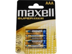 Maxell - Batteri - AAA / LR03 Alkaline S - 4 St