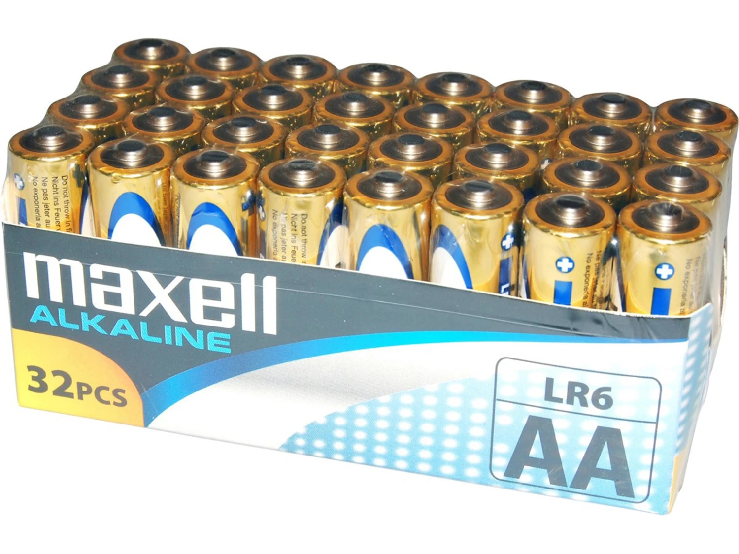 Maxell - Batteri - AA / LR06 Alkaline SP - 32 St 1 Maxell - Batteri - AA / LR06 Alkaline SP - 32 St