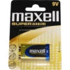 Maxell - Batteri - 6LR61 Alkaline 9v - 1 St