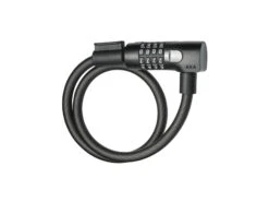 AXA Resolute C12-65 - Spirallås Med Kod - 65 Cm - Svart