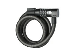 AXA Resolute C15-180 - Spirallås Med Kod - 180 Cm - Svart