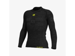 ALE Alé Seamless Wool - Ullundertröja - Mörkgrå