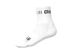 ALE Alé Strada Q-Skin - Strumpor - Vit / Svart