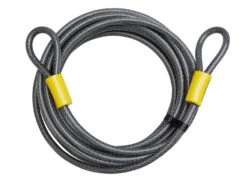 Kryptonite - Wire Med öglor 9.30 Meter - Till Att Kombinera Med Lås