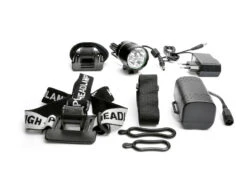 BikePartner - Extra Kraftfullt LED-ljus - 2500 Lumen - Montering På Hjälm Eller Styre