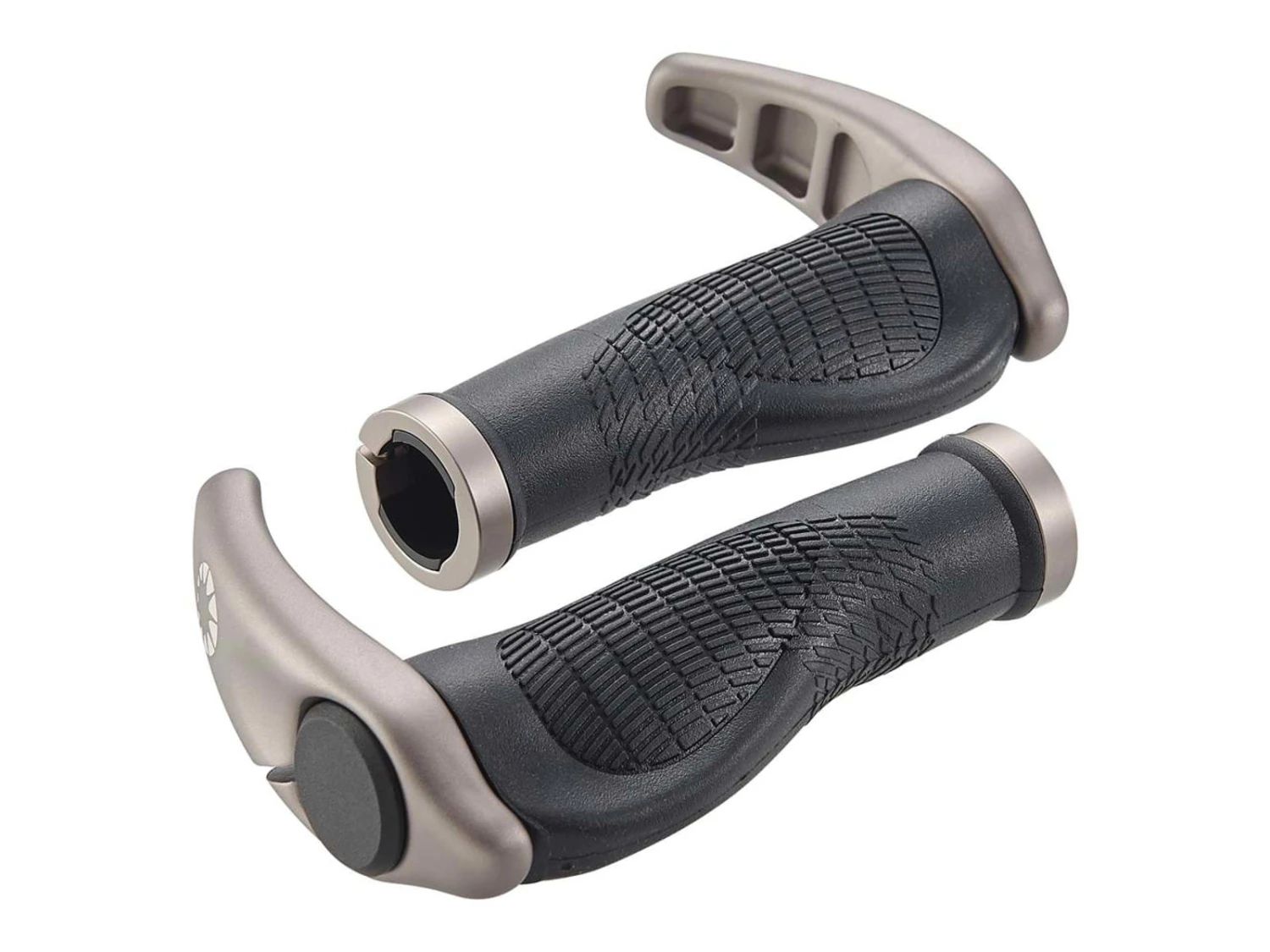 Bike Attitude Handtag - Ergonomisk - Svart - 136 Mm Med Gel Och Barends 1 Bike Attitude Handtag - Ergonomisk - Svart - 136 Mm Med Gel Och Barends