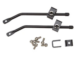 Diverse Beslag Till Pakethållare - Set Till Montering På Ramen - Svart