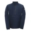 2117 OF SWEDEN Tollebo - Fleecetröja - Halv Dragkedja - Marinblå