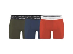 Bula Boxers - Kalsonger - 3 Pack - Oliv / Blå / Orange