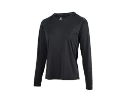 Rogelli Basic - Sport-T-shirt - Långa ärmar - Kvinnor - Svart