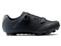 Northwave Origin Plus 2 Wide - MTB XC Cykelskor - Ovanpå - Svart / Grå