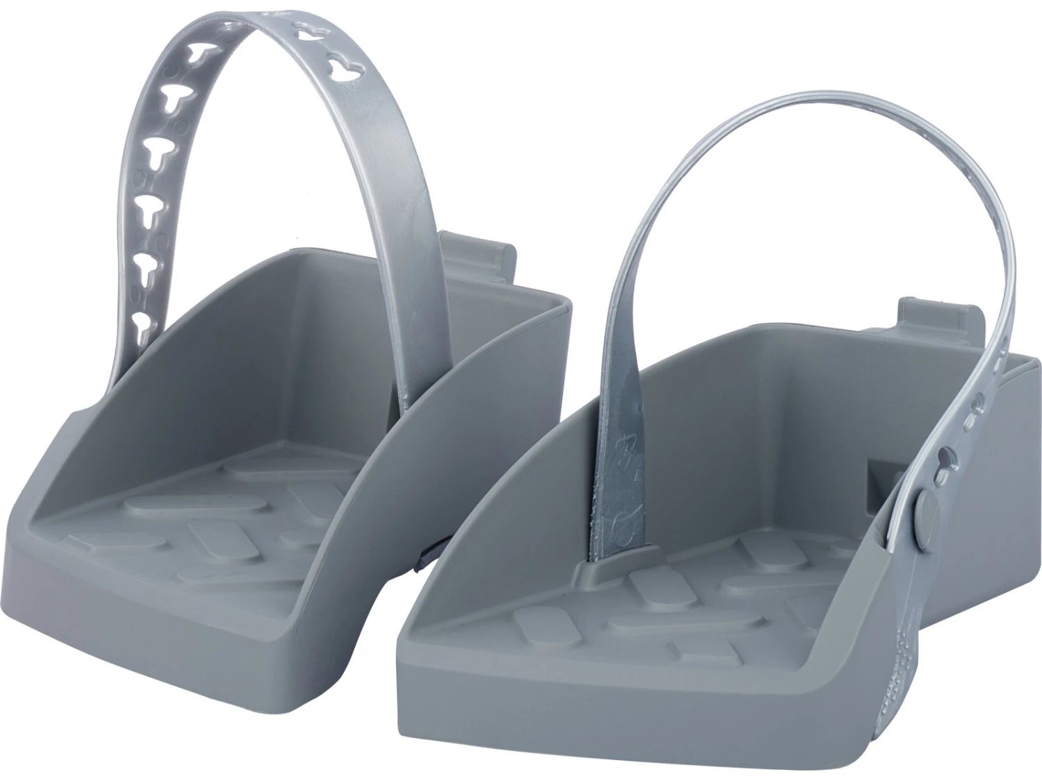 Polisport Guppy Mini Fotstöd Med Remmar - Ljusgrå 1 Polisport Guppy Mini Fotstöd Med Remmar - Ljusgrå