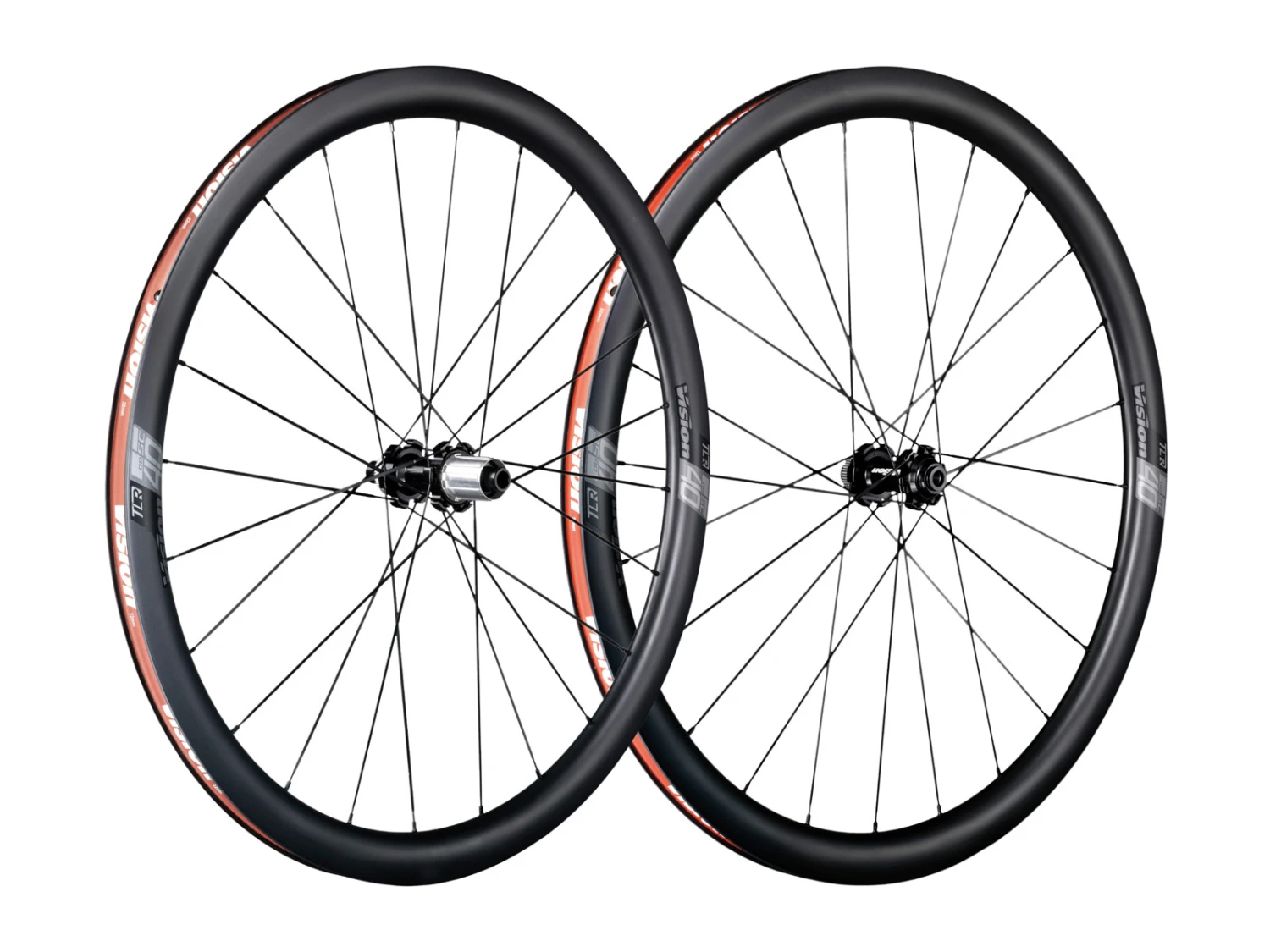 Vision SC40 Disc Center Lock - Hjulset - 700c - Clincher - 11 Växlar - Svart 1 Vision SC40 Disc Center Lock - Hjulset - 700c - Clincher - 11 Växlar - Svart