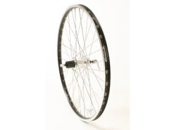 Connect MTB Bakhjul - 26 X 1,75 - 8/10 Speed - Disc / Fälgbroms - Svart/silver