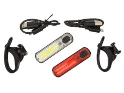 Abus Orion Lyktset - Uppladdningsbara