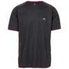 Trespass Albert - T-Shirt Quick Dry - Herr - Karbon