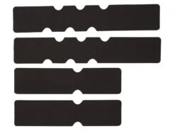 OnGear - Neoprenskuminsats För Styrband - Set Med 4 Kuddar - Svart Neopren