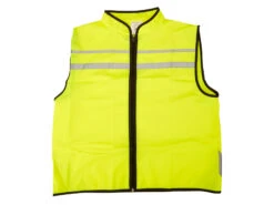 Atredo - Löpar/cykelväst Med Reflex- Med Dragkedja - Gul