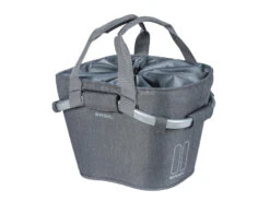 Basil 2day Carry All - Cykelkorg - 15 Liter - Grå Närstrid