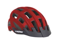 Lazer Compact - Cykelhjälm Sport - Str. 54-61 Cm - Röd