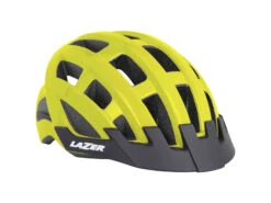 Lazer Compact - Cykelhjälm Sport - Str. 54-61 Cm - Flashgul