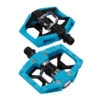 Crankbrothers Double Shot Limited Edition - MTB Kombipedal - Blå/svart/silver