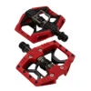 Crankbrothers Double Shot 3 - MTB Kombipedal - Röd/svart