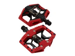 Crankbrothers Double Shot 3 - MTB Kombipedal - Röd/svart
