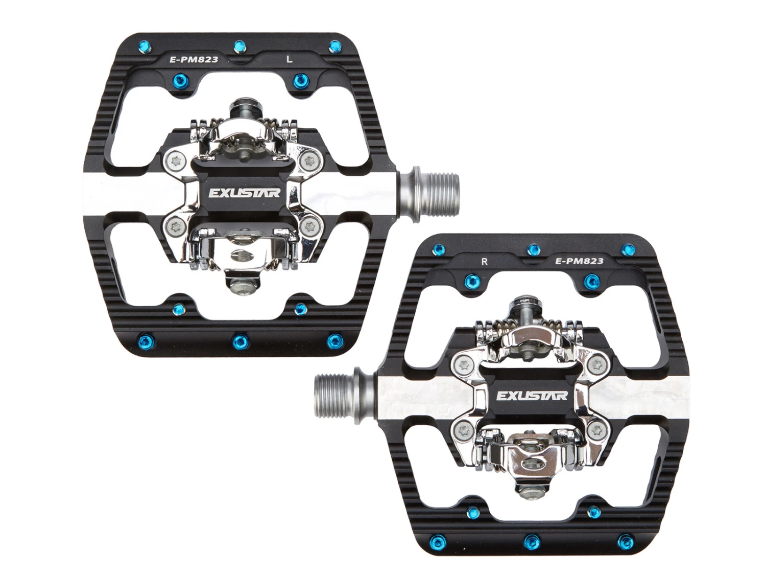 Exustar - Modell PM823 - Platformspedaler - SPD Platform 1 Exustar - Modell PM823 - Platformspedaler - SPD Platform