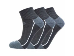 Endurance Avery Quarter - Strumpor - 3-pack - Svart