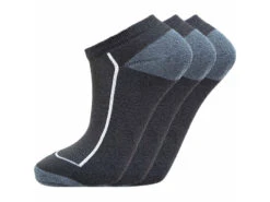 Endurance Boron LoCut - Strumpor - 3 -pack - Svart