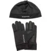Endurance Gubeng - Löparhandskar & Mössa - Svart