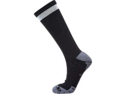 Endurance Torent Reflective Mid Length - Löparstrumpor - Svart