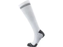 Endurance Torent Reflective Long - Running Strumpor Med Kompression - Vit