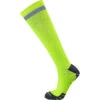 Endurance Torent Reflective Long - Running Strumpor Med Kompression - Gul