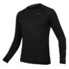 Endura BaaBaa Blend L / S Baselayer - Sweatshirt - Svart
