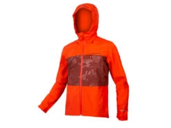 Endura SingleTrack Jacket II - Cykeljacka - Röd
