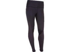 Athlecia - Filucca W Rib Tights W. Fickor - Dame Tights - Sort