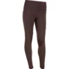 Athlecia - Filucca W Rib Tights W. Fickor - Dame Tights - Brun