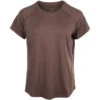 Athlecia - Gaina W S / S Tee - T-shirt För Kvinnor - Burnt Rose
