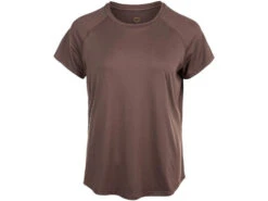 Athlecia - Gaina W S / S Tee - T-shirt För Kvinnor - Burnt Rose