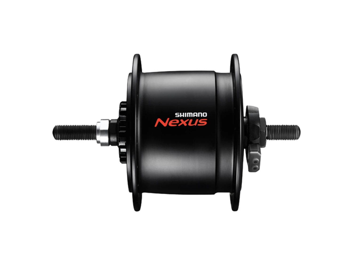 Shimano Dynamo Främre Nav - För Rullbroms - DH-C6000 6V / 2.4W - Mutterspänning 1 Shimano Dynamo Främre Nav - För Rullbroms - DH-C6000 6V / 2.4W - Mutterspänning