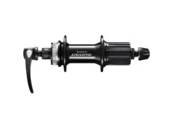 Shimano Deore - Baknav QR - FH-M6000 - Disk Center Lock - Svart - Till 32 Ekrar
