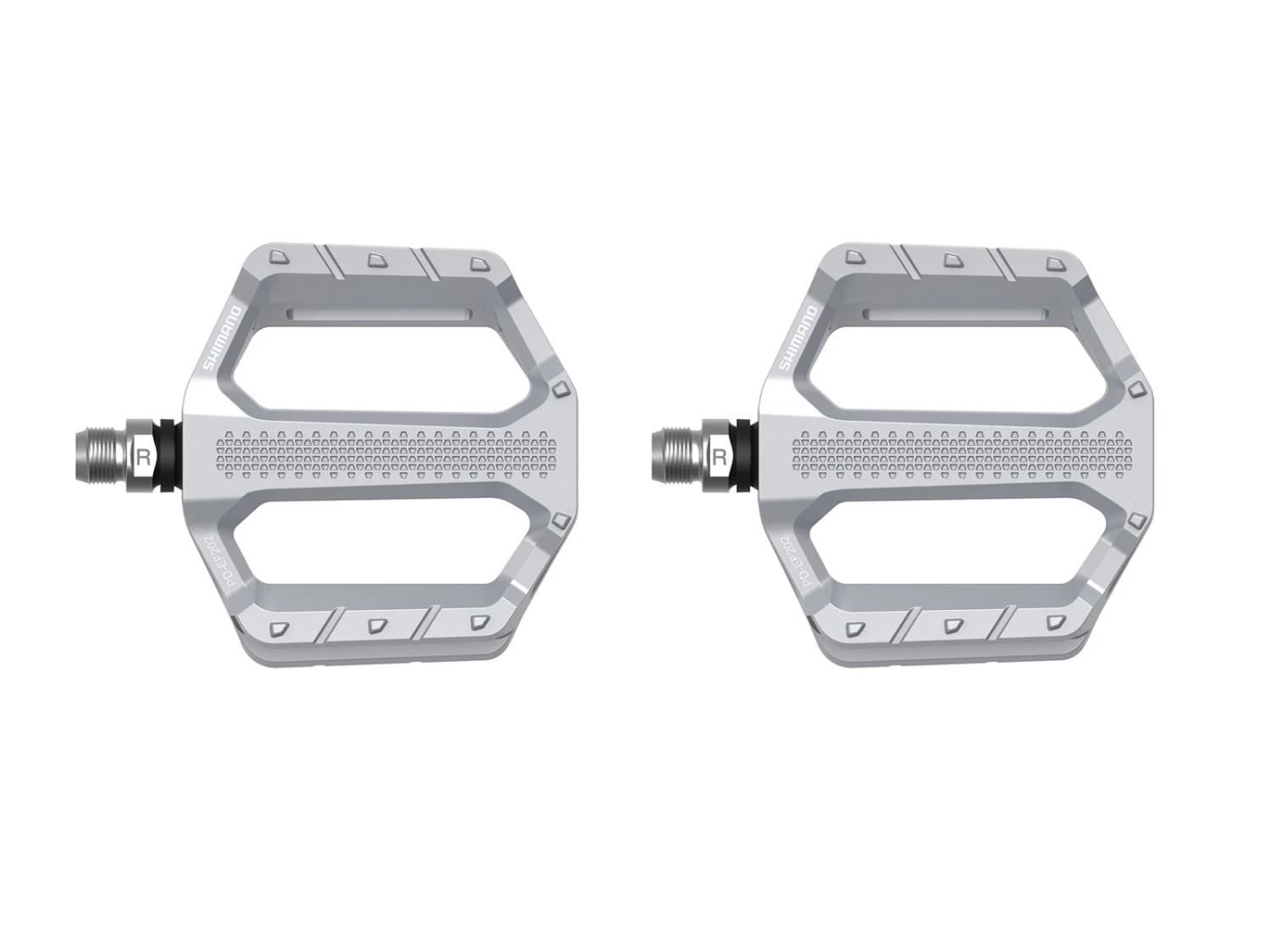 Shimano Flat - Pedaler Urban - Plattform - Silver - PD-EF202 1 Shimano Flat - Pedaler Urban - Plattform - Silver - PD-EF202